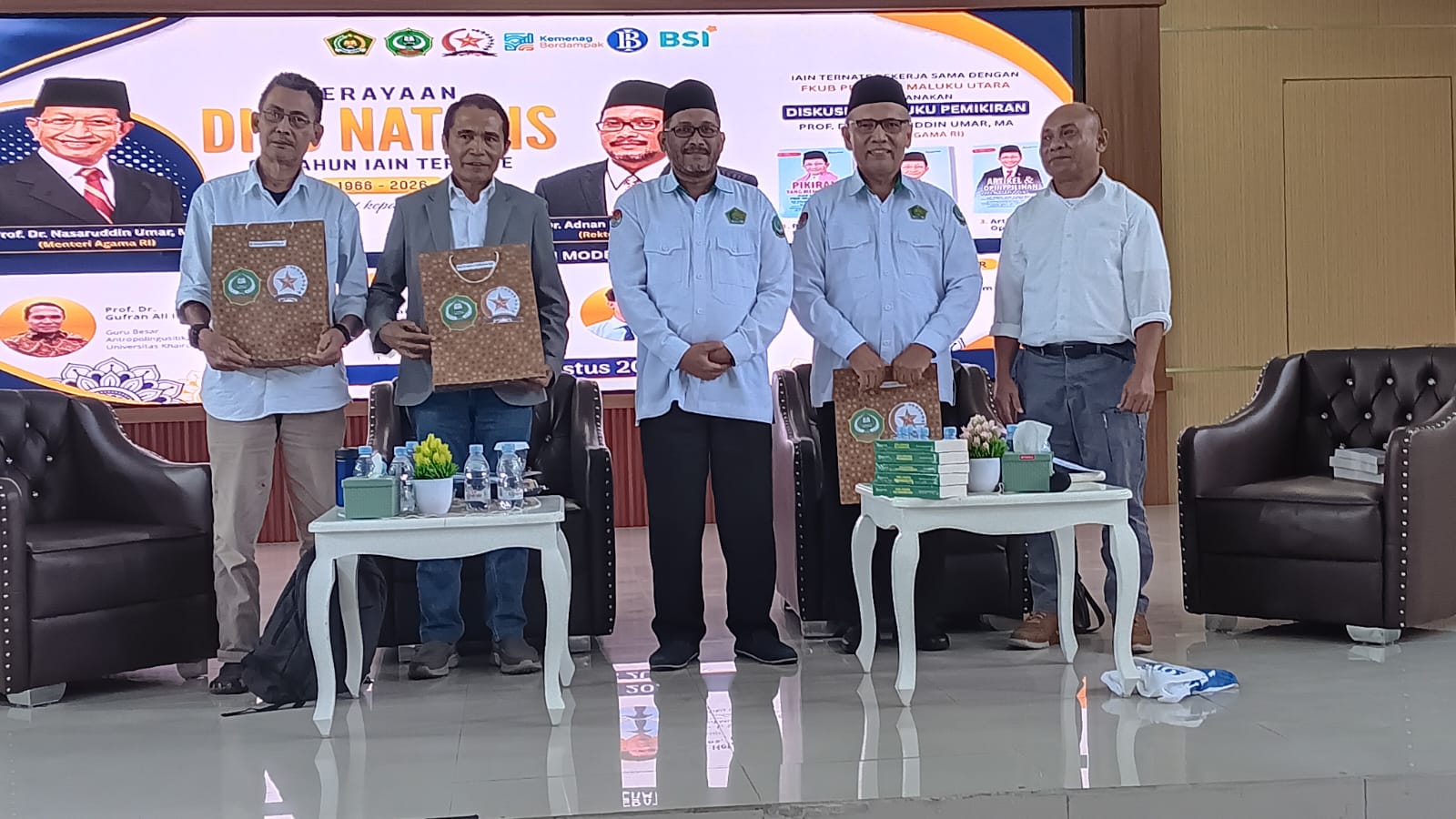 Dinamis dan Manis Di Akhir Agustus! Maraton 5 Kegiatan Pada Hari Puncak Dies Natalis IAIN Ternate