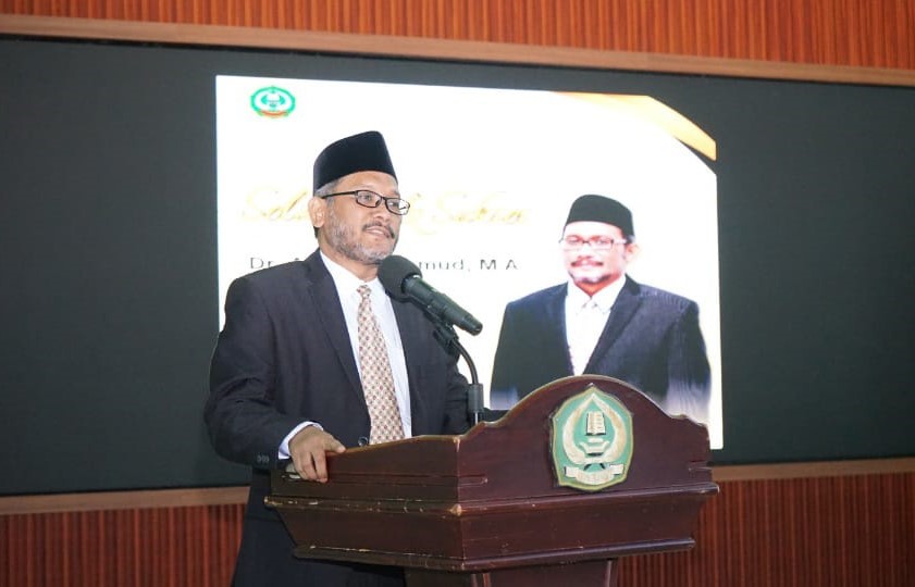 Di Hadapan Mahasiswa KKN, Rektor IAIN Ternate Dr Adnan Mahmud Paparkan Program Prioritas Pengembangan Lembaga