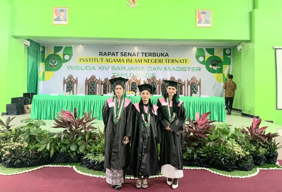 Tiga Mahasiswi Non-Muslim Raih Gelar Sarjana Ekonomi di IAIN Ternate