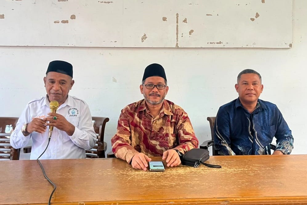 Bertandang ke Kantor Kemenag Halsel, Rektor Dr Adnan Mahmud Paparkan Program RPL IAIN Ternate