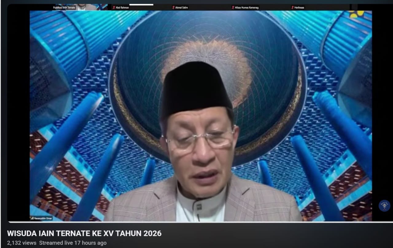 Menteri Agama Nasaruddin Umar Sebut Kampus Bukan Menara Gading, Minta Alumni IAIN Ternate Ambil Peran di Masyarakat
